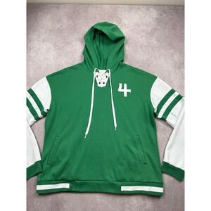 Sailor Moon Womens L Jupiter Lace Up Hoodie Hot Topic Exclusive Green White